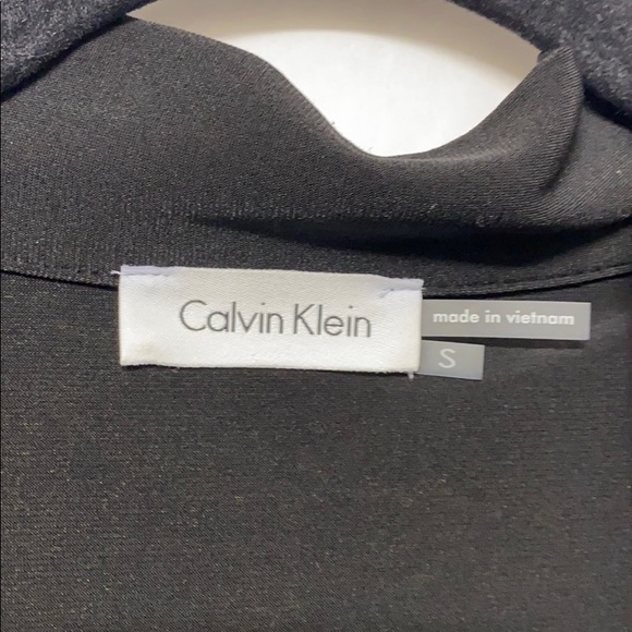 Calvin Klein Black Basic Short Shrug Cardigan - Picture 3 of 7